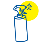 Professional disinfection by cleaning service